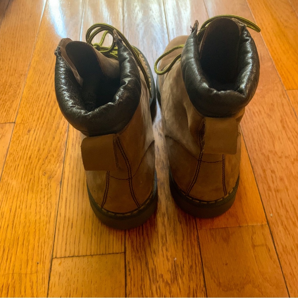 RARE VTG Dr. Martens Made in England 939 Leather Tan Boots Size 10 - Picture 5 of 9